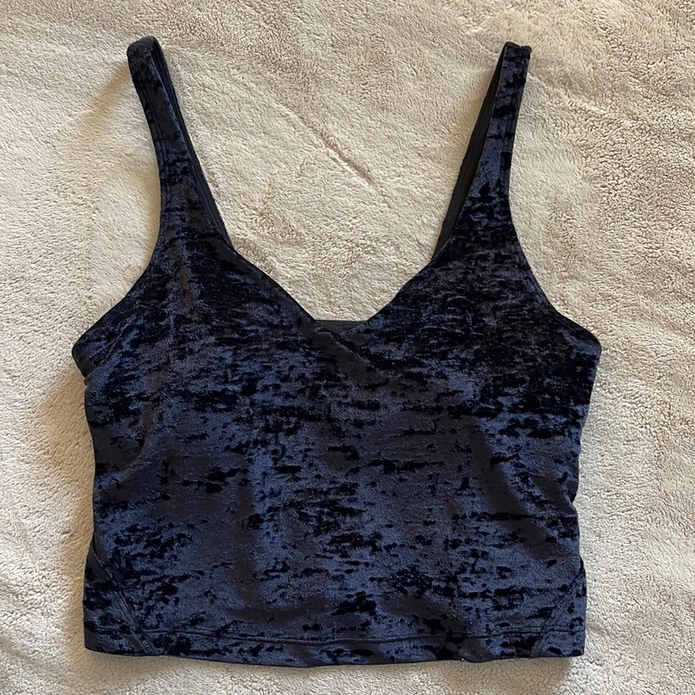 Lululemon Crushed Velvet Align Tank